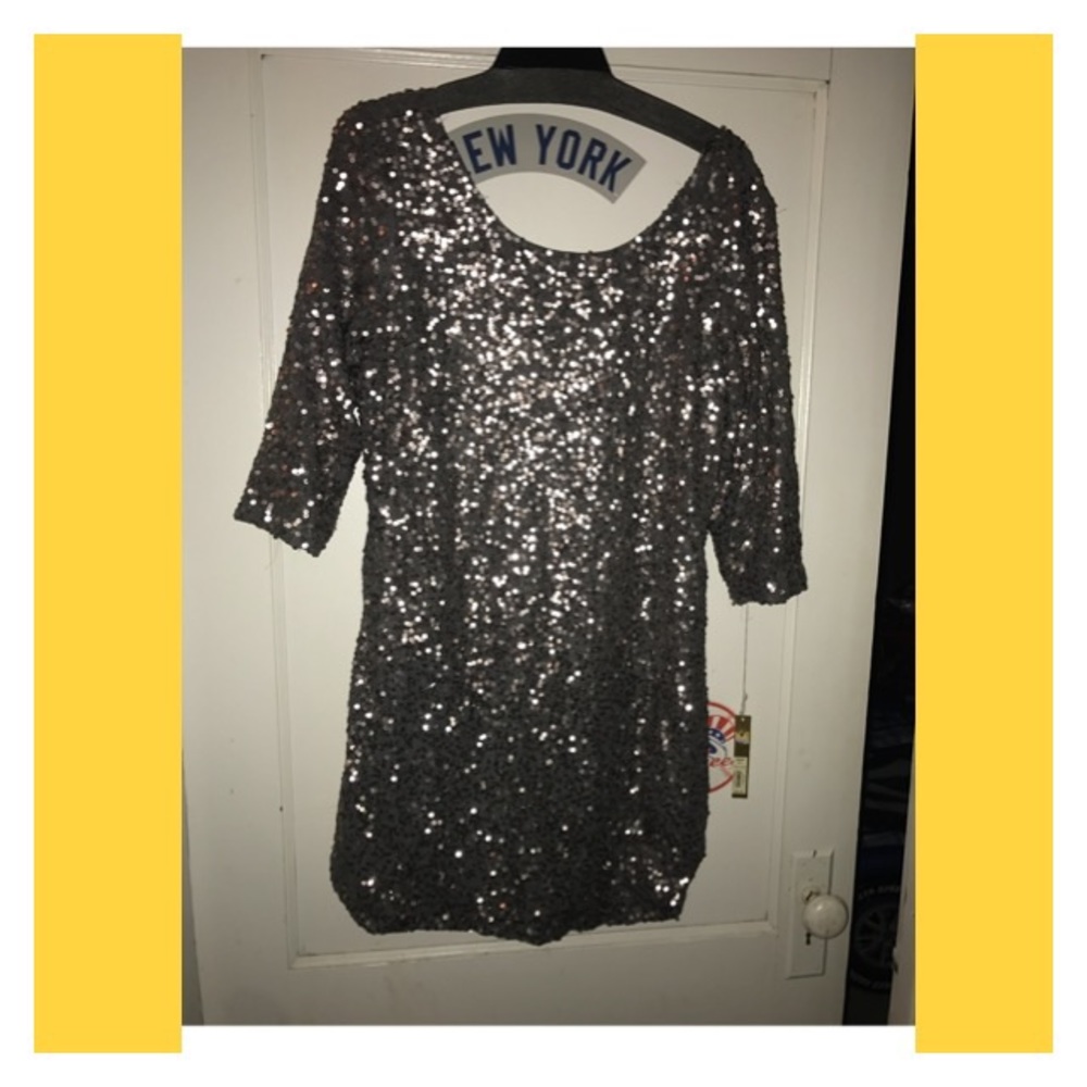 Sequin Mini Dress